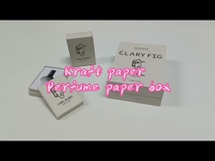 Logotipo personalizado Perfume Caja de papel Perfume Caja de embalaje Perfume Caja de regalo