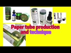 Fabrica de tuberos de papel de vídeo