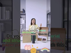 Cajas de papel corrugado interior de Kraft personalizadas, ropa, té, correo de regalo, caja de envío.