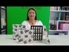 Papel rígido Embalaje cosmético de lujo Caja de embalaje Lápiz labial Gloss conjunto de embalaje