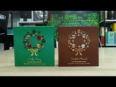 Diseño de logotipo personalizado Estampado en caliente Cuadrado Caja de papel cosmético Embalaje con tapa y caja base