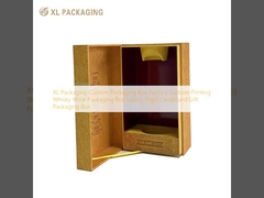 Envases XL Envases personalizados Caja de envases fábrica Impresión personalizada Caja de envases de whisky de vino de lujo Caja de envases de regalo de cartón rígido