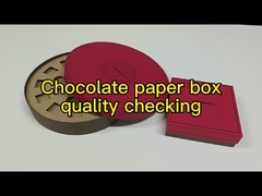 Cajas de embalaje de chocolate blanco de lujo personalizadas con tapa y fondo con estampado en relieve