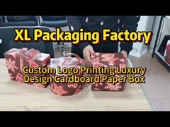 Caja de papel cosmético
