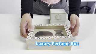 Caja de perfume de lujo Caja de regalo magnética personalizada