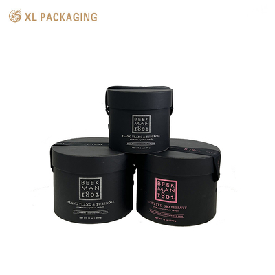 comprar Tubos de papel negro de vela de costumbre de borde plano Tubo de papel negro de embalaje Tubo de papel Kraft biodegradable Fabricación en línea