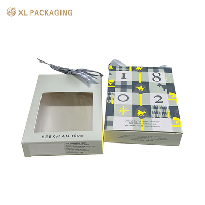 comprar Caja de cartón de labios Diseño personalizado para embalaje de lápiz labial Caja de cartón de fijación de arco con ventana de película de PVC Caja de cartón plegable online manufacture