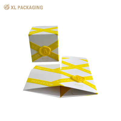 comprar Venta al por mayor Precio razonable Luxury Matte White Face Cream Papel plegable Caja de embalaje Caja de cuidado de la piel para sueros online manufacture