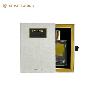 comprar Caja de embalaje de botellas de cosméticos de lujo de perfumes Caja de regalo de papel personalizado con impresión de logotipo online manufacture