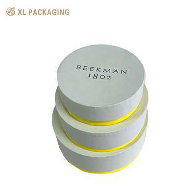 comprar Tubos de embalaje de papel redondo cilindro de 3 piezas caja de regalos para regalos de boda de festivales online manufacture