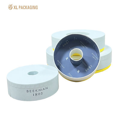 comprar Caja de regalo de tubo de papel redondo de 3 piezas de tamaño personalizado con revestimiento apto para alimentos para empaque de macarrones y postres Fabricación en línea