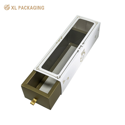 comprar Caja de la ventana de lujo de macarrones y pastel de caramelo envasado de chocolate con logotipo online manufacture