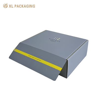 comprar Regalado cartón corrugado de embalaje de papel caja de apertura de lágrimas correo de envío personalizado online manufacture