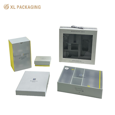 comprar Caja de papel cosmético personalizado para cuidado de la piel Envasado superior e inferior con bandeja de ampollas online manufacture