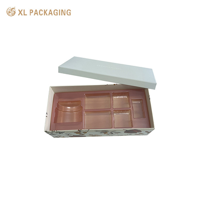 comprar Cuidado de la piel Tamaño personalizado 157gm Material Cosmético Impresión blanca Flor Certificado Disney tapa y base caja de regalo online manufacture