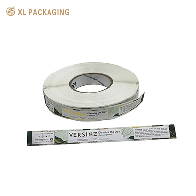 comprar Etiqueta de pegatina de papel de doble cara impermeable para embalaje de botellas de agua personalizada online manufacture