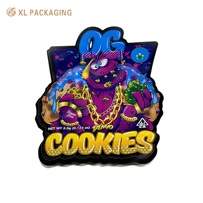 comprar Resistencia al olor Bolsa de cremallera de Mylar Caramelo Bolsa de muñecos de muñecas de plástico embalaje online manufacture