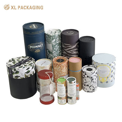 comprar Caja de tubo de papel cilíndrica grande personalizada con asa para flores Fabricación en línea