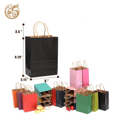 comprar Bolsas de Papel Kraft Impresas Personalizadas con Asas Retorcidas para Empaques de Lujo Fabricación en línea