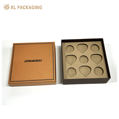 comprar Embalaje de chocolate de lujo Caramelo tapa Bajo Caja Papel de panal de miel Embalaje de regalo de Navidad online manufacture