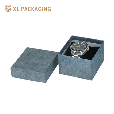 comprar Caja de relojes de logotipo pequeño y personalizado con papel de arte ecológico y laminación brillante online manufacture
