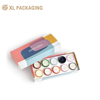 comprar Caja de cartón duro de alta calidad, ecológica, con tapa impresa y caja base, paquete de perfumes, vela de papel con inserción online manufacture