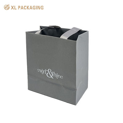 comprar Lujo regalo de Navidad personalizado Eco amigable bolso de compras reutilizable con mangos de cinta reforzada en colores Pantone personalizados Fabricación en línea