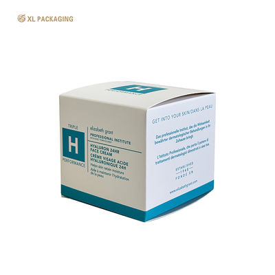 comprar Caja plegable personalizada para empaque de cosméticos de crema facial Fabricación en línea