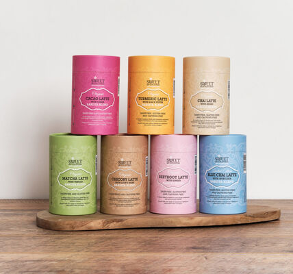 comprar Caja cilíndrica de papel kraft personalizado para empaques de té Fabricación en línea