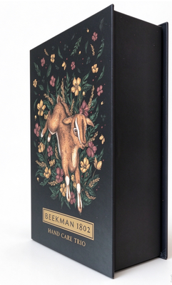 comprar Caja de regalo estilo libro de papel sin recubrimiento ecológico, caja de embalaje negra personalizada para cosméticos y cuidado de la piel Fabricación en línea
