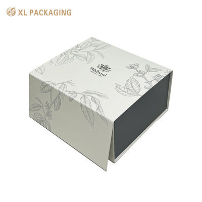Caja de regalo rígida magnética de lujo con cartón rígido de 2 mm y tapa magnética para imprimir logotipos personalizados