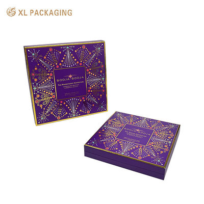 Caja de chocolate rígida de 2 mm forma de libro papel de arte magnético XL caja de lujo personalizada