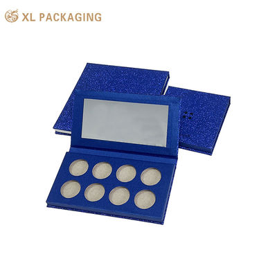 Embalaje XL Cajas de lujo personalizadas Maquillaje Impresión personalizada Caja de embalaje con pigmento en polvo de alta calidad Paleta de sombras de ojos
