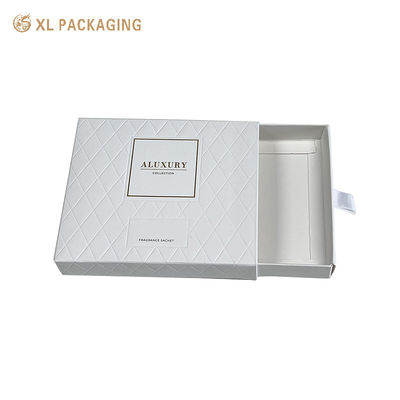 Cajas de perfumes personalizadas de papel de algodón de lujo.