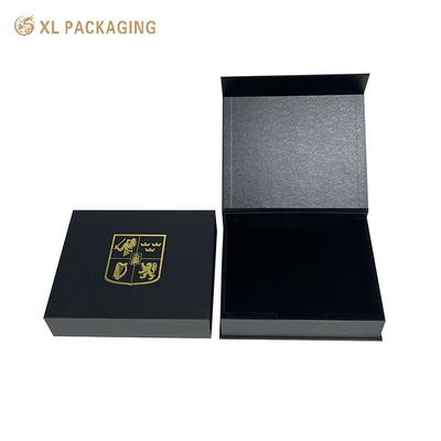 Caja de regalo personalizada de lujo de cartón Papel de cierre magnético Caja de regalo Peruca Logotipo personalizado Estampado de papel de oro