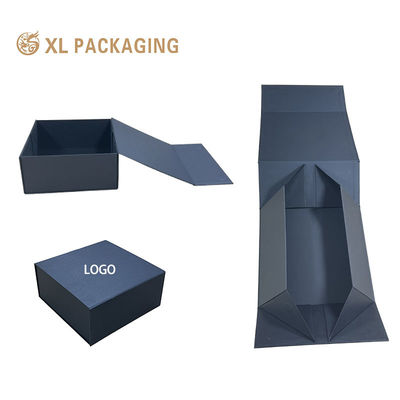 Caja de papel plegable con cierre magnético de papel Kraft para juegos de ropa y cuidado de la piel