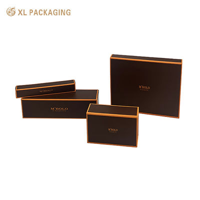 Caja de regalo de velas y perfumes plegable de lujo personalizada con inserciones personalizadas | Embalaje rígido plegable de paquete plano