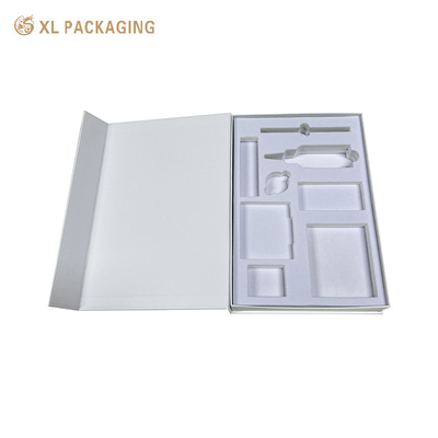 Caja cosmética personalizada de lujo Papel de cierre magnético reciclado Embalaje de regalo Cajas Logotipo personalizado Para cosméticos para el cuidado de la piel