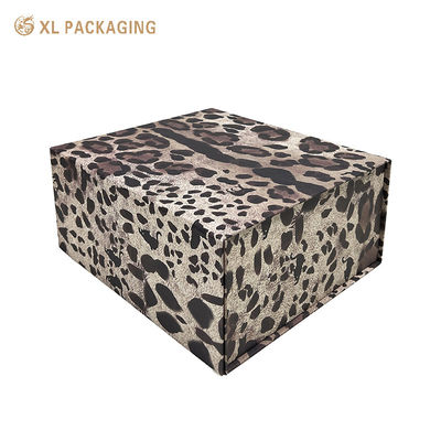 Caja de regalo magnética plegable personalizada con papel Kraft ecológico y envío en paquete plano para ropa y juguetes