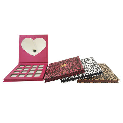 Caja de papel con espejo de paleta de sombra de ojos magnética personalizada