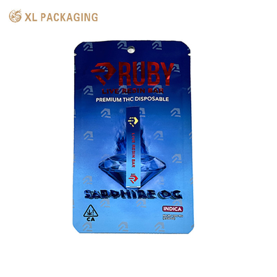 Selado térmico Bolsa de cremallera Mylar Bolsa de cremallera de plástico de papel de aluminio Bolsas de almacenamiento reutilizables
