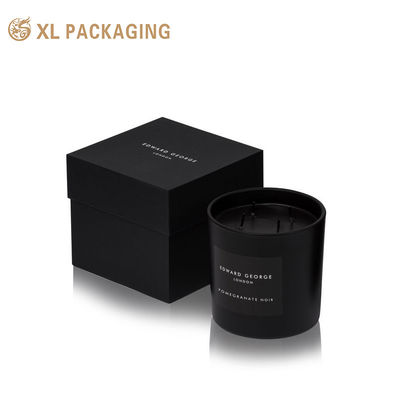 XL Packaging Fábrica de Cajas de Embalaje Personalizadas Caja de Embalaje Personalizada de Velas Kraft con Tapa y Base Cajas de Regalo Rígidas para Velas con Bandeja de Papel