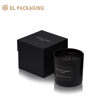 XL Packaging Fábrica de Cajas de Embalaje Personalizadas Caja de Embalaje Personalizada de Velas Kraft con Tapa y Base Cajas de Regalo Rígidas para Velas con Bandeja de Papel