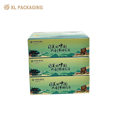 Personalización 100% de madera virgen de pulpa de papel suave envasado tejido facial fuerte absorción de agua para el hotel