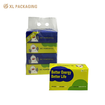 Logotipo personalizado Papel de tejido facial desechable de 3 capas con textura suave y alta absorción