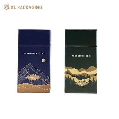Caja de embalaje de perfume con logotipo personalizado con diseño de solapa diagonal y acabado de punto UV con impresión en color Pantone