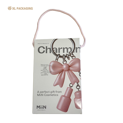 Embalaje XL Impreso Cosmético Cartón plegable Factory Supplied Custom Design Impreso Plegable Papel de cartón blanco Aceite esencial Caja con plata caliente para Cosméticos