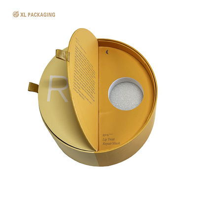 Cajas cosméticas personalizadas con impresión XL Packaging al por mayor, cajas de embalaje de perfume de lujo de media luna personalizadas de papel, cajas de embalaje de regalo para maquillaje y cuidado de la piel