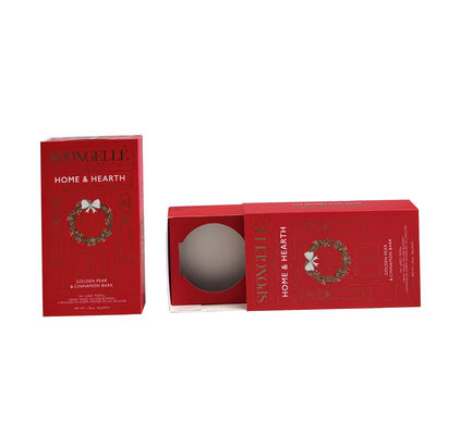 Caja regalo de jabón de cajón deslizante ecológico personalizable para envases de jabón de primera calidad