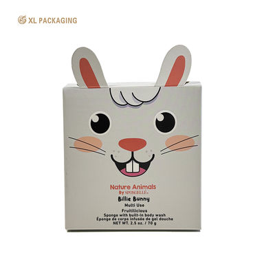 Caja de dulces con forma de animal plegable, ecológica y personalizable, para recuerdos de fiesta y embalaje de regalo